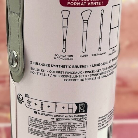 IT Cosmetics 4-Pc. Celebrate Creative Looks Makeup Brush Set - NEW - Picture 12 of 14